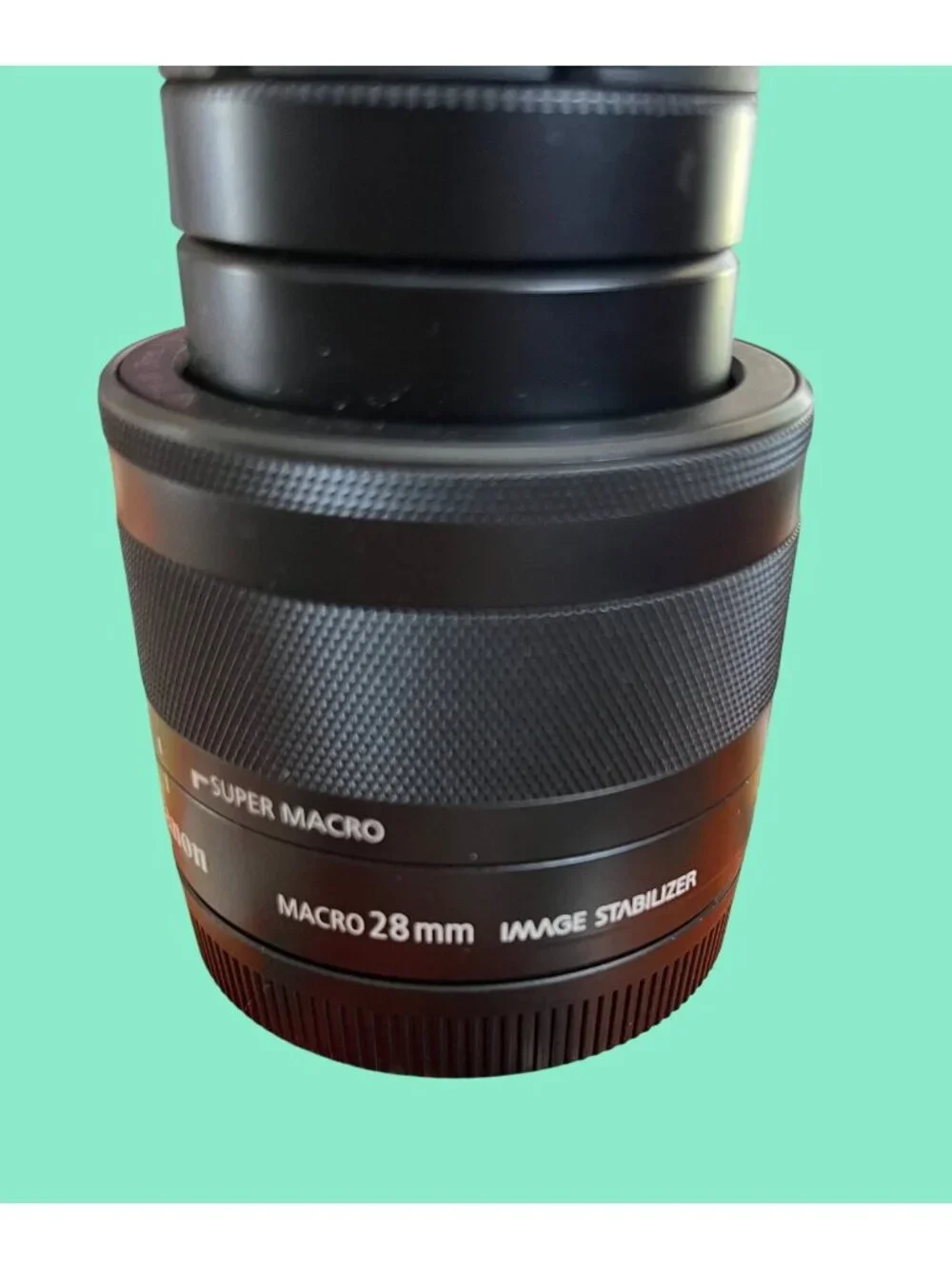 Canon EF-M 28mm f/3.5 IS STM Macro Lens With Super Macro Mode